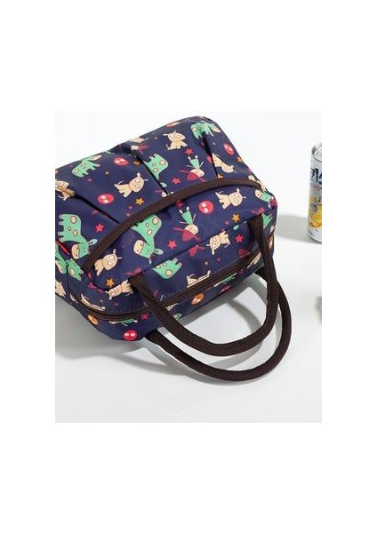 Taşınabilir Yalıtımlı Öğle Yemeği Çantası Desen Termal Gıda Piknik Çanta Kadın Soğutucu Kutusu Depolama Bento Tote Bolsa Termica (Yurt Dışından) fırsatları