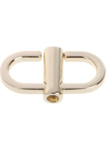 10 Adet Çanta Metal Zincir Uzunluk Ayar Tokası Parlak Altın (Yurt Dışından)