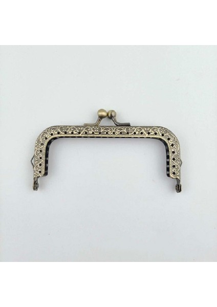 10 Adet Kare Kabartmalı Cüzdan Çanta Metal Saplı Altın (Yurt Dışından) modelleri