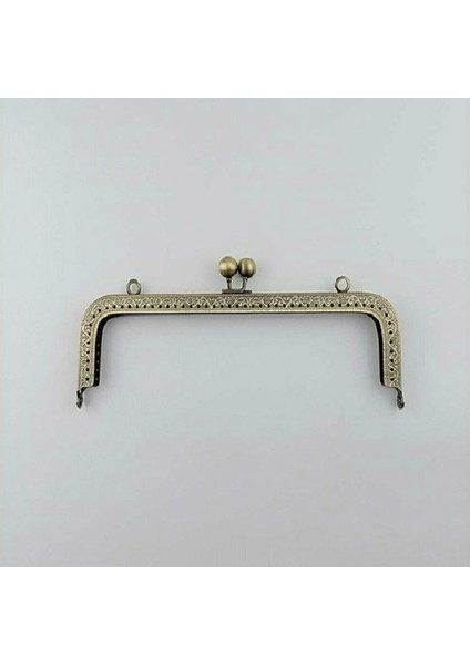 10 Adet Kare Kabartmalı Cüzdan Çanta Metal Saplı Gümüş Rengi (Yurt Dışından) modelleri