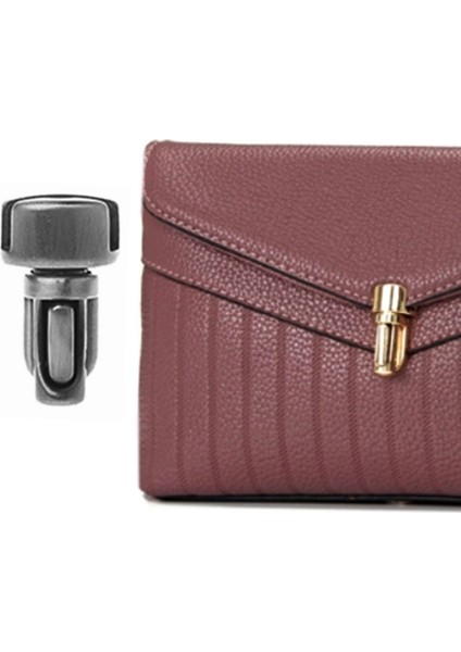 2 Adet Çinko Alaşımlı Bagaj Donanımı Gömme Kilit Aksesuarları Siyah (Yurt Dışından)