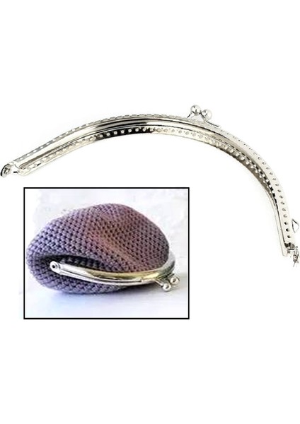 3 Adet Kare Yarım Daire Bozuk Para Çantası Sapı (Yurt Dışından)