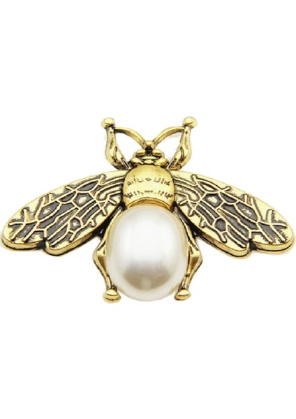 5 Adet Bagaj Metal Arı Süslemeleri Antik Altın (Yurt Dışından)