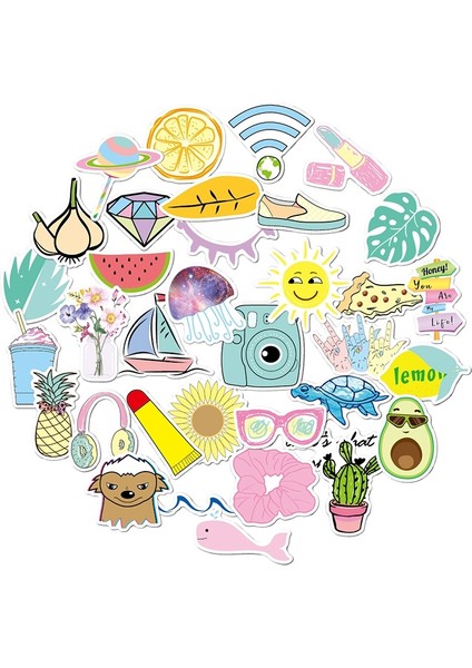 Hgy- Vsco-35 3 Takım Su Geçirmez Etiket Sarı (Yurt Dışından) fiyatları