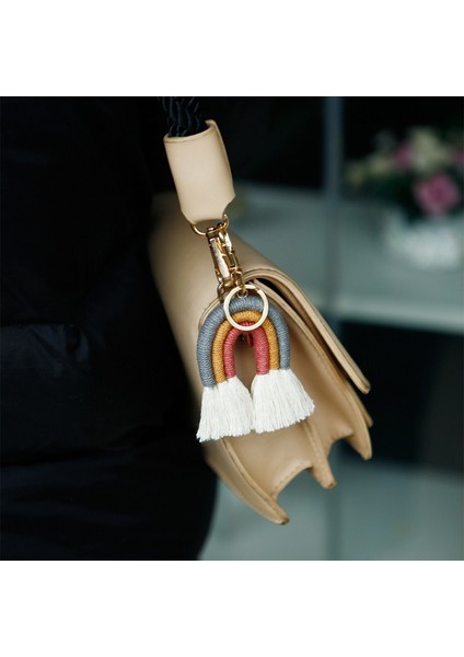 2 Adet Bohem T Çanta Kolye Gri Renk K68215 (Yurt Dışından) fiyatları