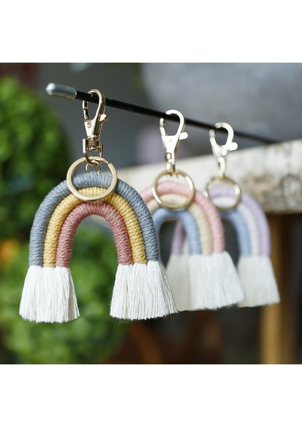 2 Adet Bohem T Çanta Kolye Pembe Renk K68215 (Yurt Dışından) fırsatları