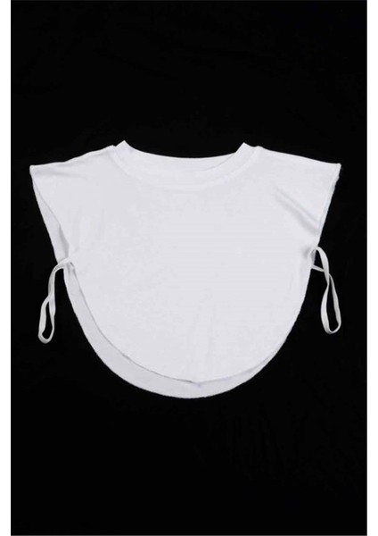 Tesettür Penye Boyunluk Beyaz