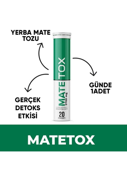 Matetox 20 Efervesan Tablet