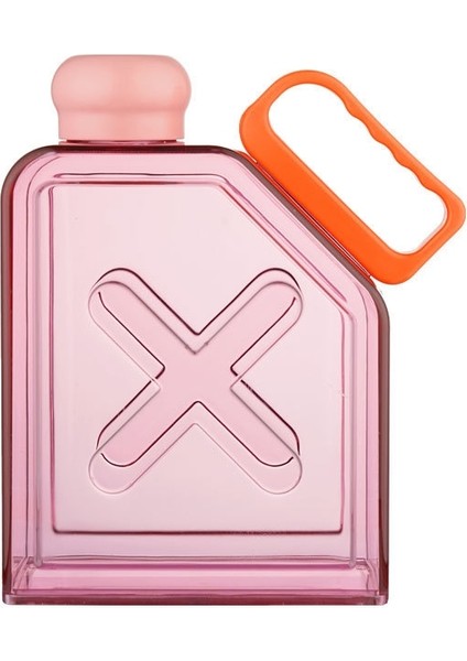 Square Fitness Sports Su Kupası Kırmızı ile (Yurt Dışından)