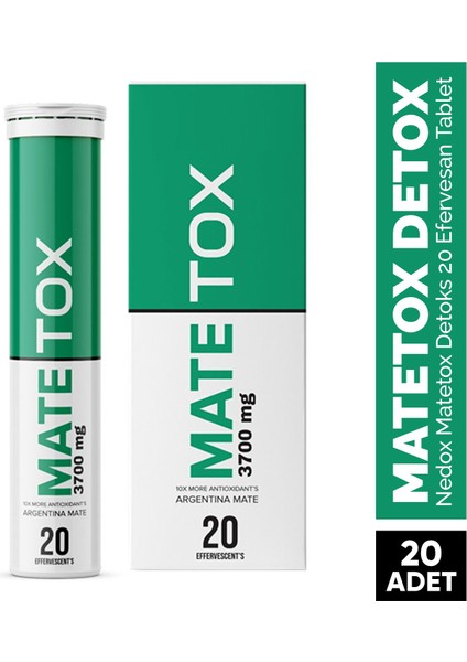 Matetox 20 Efervesan Tablet