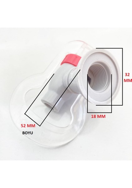 Bosch Uyumlu Su Sebili Musluğu Sıcak Soğuk Mavi Kırmızı Ithal Kısa Ölçülere Dikkat Ediniz fırsatları