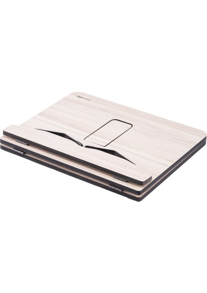 Ahşap Kitap Okuma ve Tablet Standı