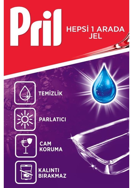 Hepsi Bir Arada Power Jel 60 Yıkama x 2 Adet
