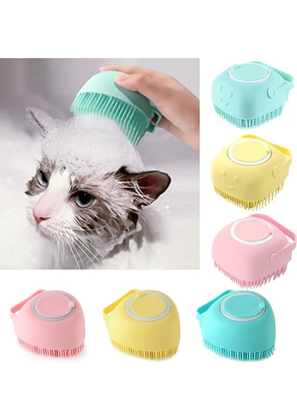Yavru Köpek Kedi Banyo Masaj Eldivenleri Fırça Yumuşak Güvenlik Silikon Bakım Tarak(Yurt Dışından) fiyatları