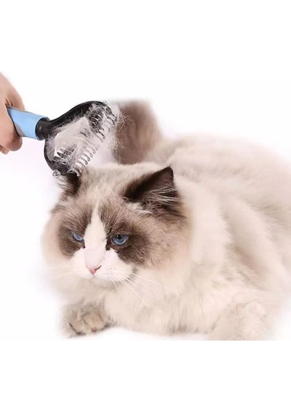 Kedi Köpekler Tüy Dökücü Tarak Dolk Açıcı Kürk Kırpma Tüy Dökülme Fırçası Tımar Aletleri(Yurt Dışından)