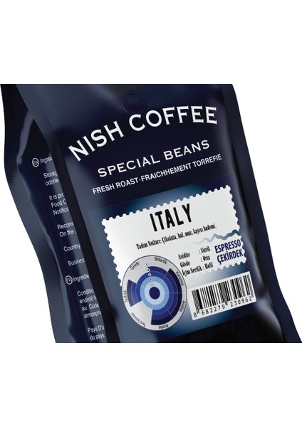 Nish Kahve Espresso Italy Kahve 250 gr