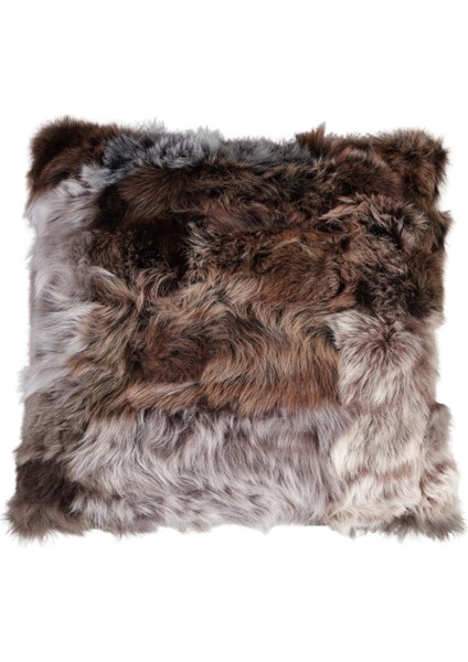 Kahverengi Tonları Toskana Doğal Kürk Şal Takımı modelleri