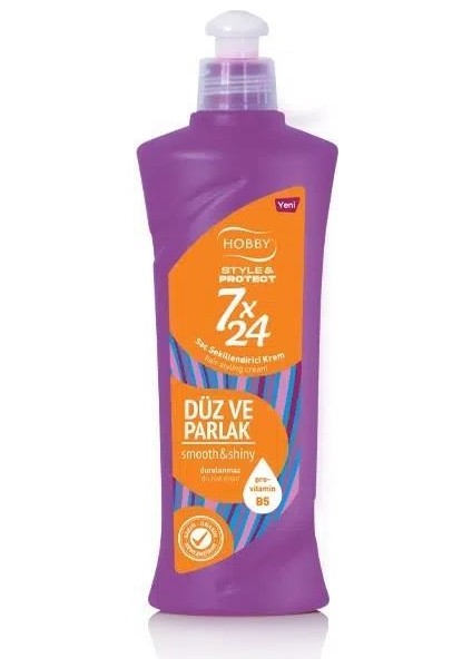 7/24 Düz ve Parlak Şekillendirici 250 ml