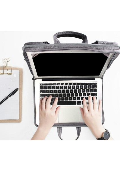 13-14 Inç Dizüstü Bilgisayar Çantası Dizüstü Bilgisayar Kılıfı, Stand Fonksiyonlu (Yurt Dışından) modelleri