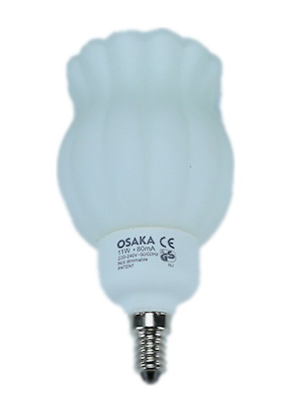 11W 220-240V 460LM 4000K E14 Çiçek Kafa Tasarruflu Ampul