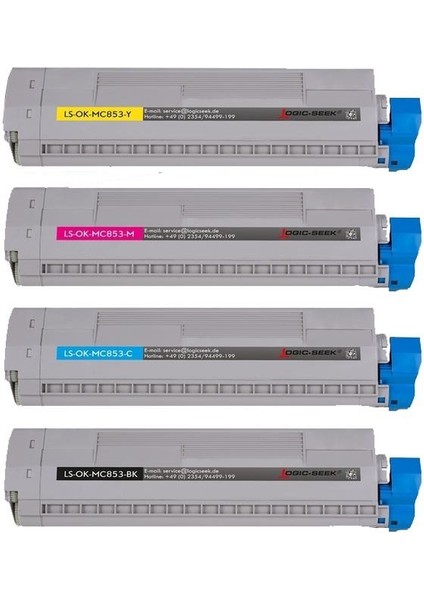 Oki MC853 / MC873 Set Muadil Toneri