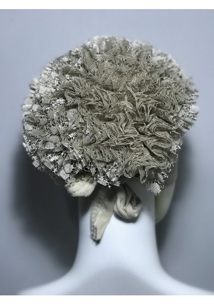 Dantelli Fırfırlı Bone