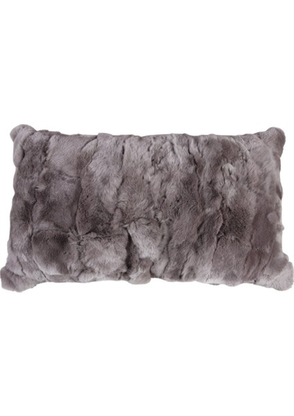 Açık Gri Rex Tavşan Doğal Kürk Şal Takımı fırsatları