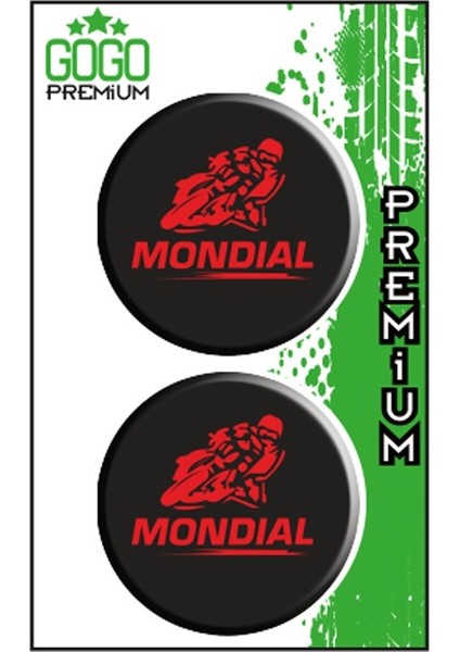 Mondial (5x5 Cm) Ikili Damla Etiket