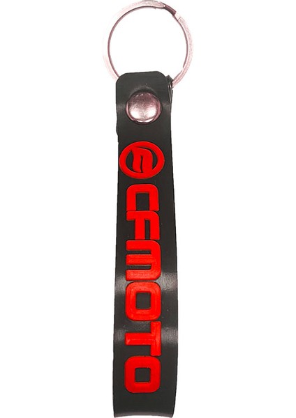 Cf Moto Anahtarlık Siyah Kırmızı