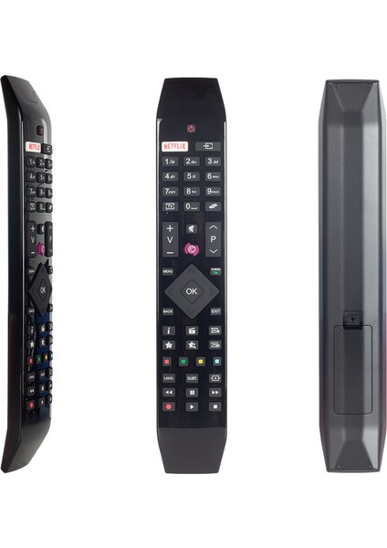 Orijinal Kl Vestel Netflıx-Mor Tuşlu Yeni Üstü Camlı-Hıtachı Rc 49141 LED Tv Kumanda Orjinal