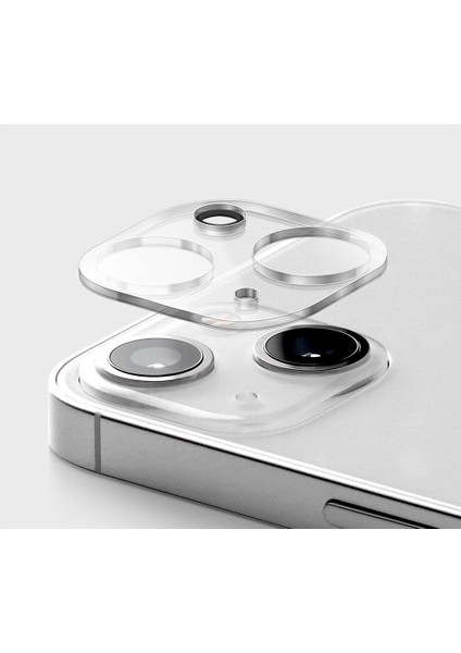 iPhone 13 Mini Davin Serisi Tam Uyumlu Şeffaf Cam Kamera Lens Koruyucu fiyatları