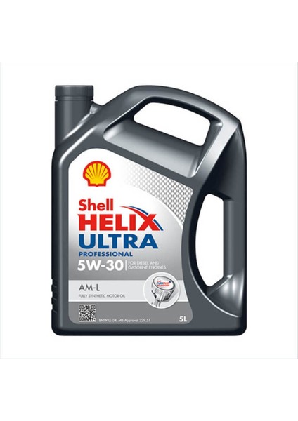 Helix Ultra Professional 5W-30 AM-L 5 Litre Motor Yağı (Üretim Yılı: 2023)