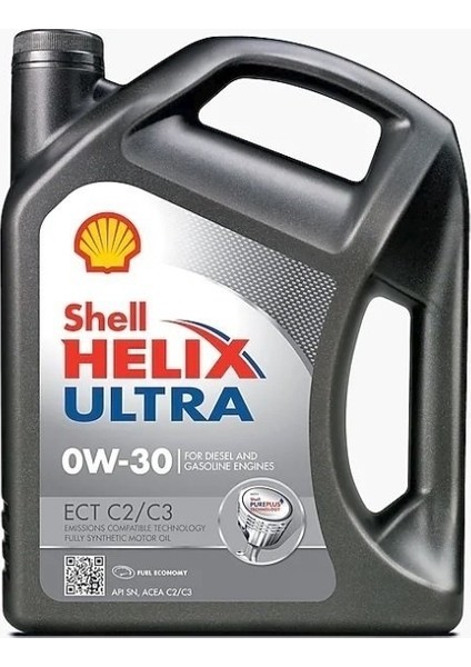 Helix Ultra 0W-30 ECT C2/C3 5 Litre Motor Yağı (Üretim Yılı: 2023)