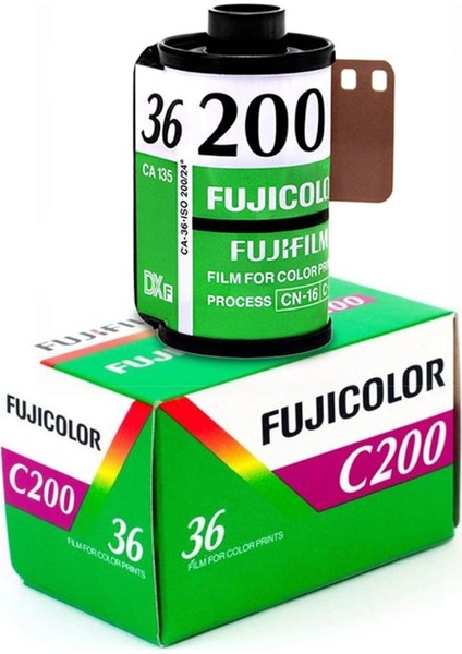 C200 200ASA 36LIK Renkli Film 35MM 36POZLUK (1ADET Film)
