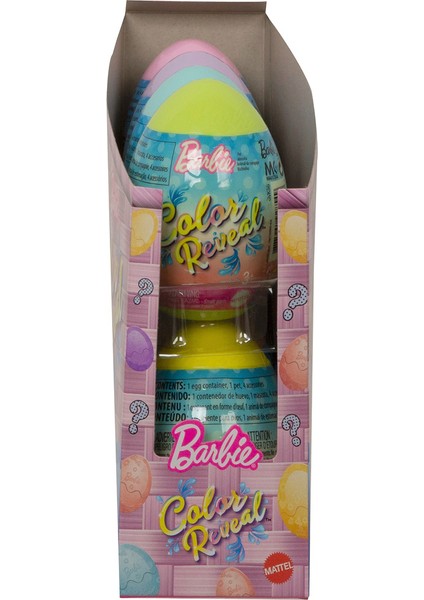 GVK58 Color Reveal™, Renk Değiştiren Sürpriz Hayvan Figürleri (Yumurta Şeklinde Paketli) indirimleri