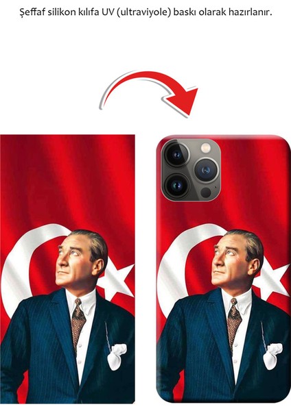 Apple iPhone 11 Uyumlu Kılıf Atatürk Izin Silinmez Baskılı Esnek Tpu Silikon fiyatları