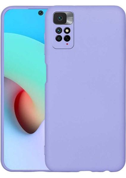 Xiaomi Redmi Note 11 Pro 5G Kılıf Kamera Korumalı Içi Kadife Logosuz Mara Lansman Silinebilir Kılıf Lila