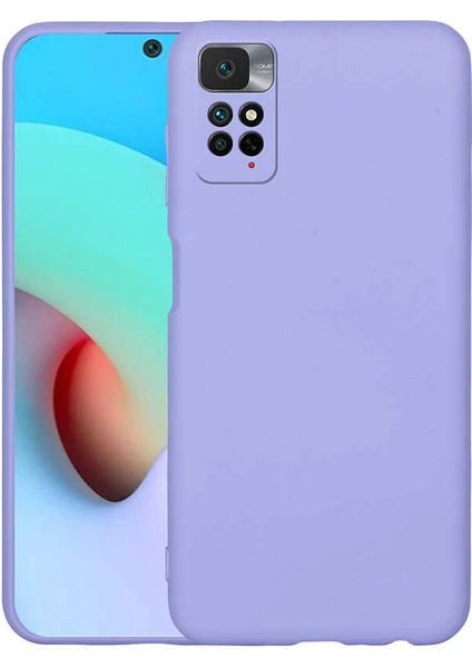 Case 4U Xiaomi Redmi Note 11 Pro 5G Kılıf Kamera Korumalı Içi Kadife Logosuz Mara Lansman Silinebilir Kılıf Lila