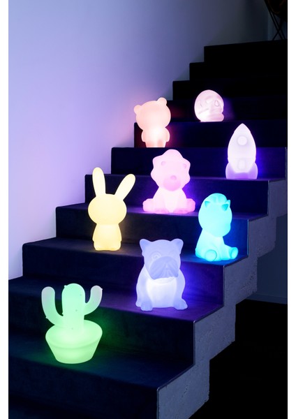 LED Işıklı Bluetooth Hoparlör - Unicorn | Unigo