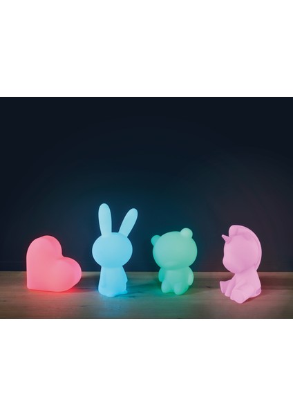 LED Işıklı Bluetooth Hoparlör - Unicorn | Unigo