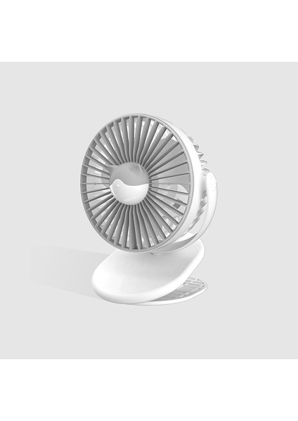 MF004 Yurt Masaüstü Office Boğazı Mini Taşınabilir USB Klip Fan (Beyaz) (Yurt Dışından)