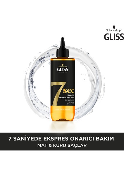 7sec Ekspres Onarıcı Bakım Oil Nutritive 200ml