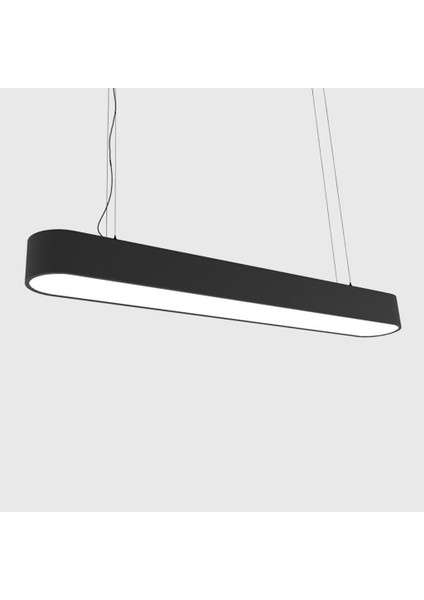 TRA34101 Eco 40*16 cm LED Avize Sarkıt Elips 7drum - Işık Rengi 6500K Soğuk Beyaz