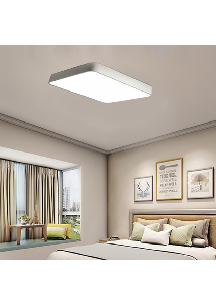 TRA54067 Eco 90*60 cm LED Avize Plafonyer ON4GEN - Işık Rengi 3000K Sıcak Beyaz