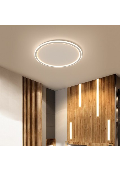 TRV54108 Pro Ø120 cm LED Avize Plafonyer Basıs - Işık Rengi 4000K Doğal Beyaz