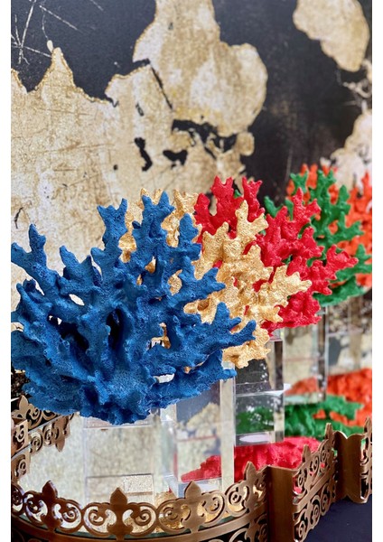 Kristal Kaideli Gold Mercan Obje fırsatları