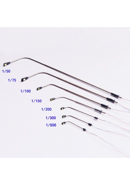 10PCS Model Demiryolu Lambası Post 20MA Mevcut Lampost Modelleri Kum Tablo 20CM (Yurt Dışından) modelleri