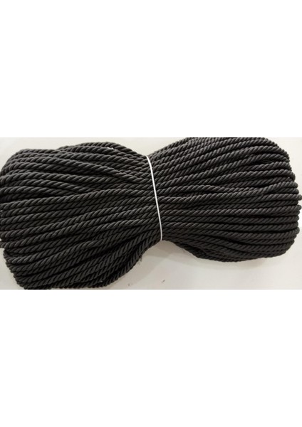 Polyester Kordon İp 8mm 50metre- Antrasit
