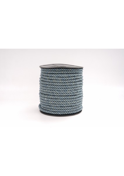 Polyester Kordon İp 10mm 50metre- İndigo Altın Sim