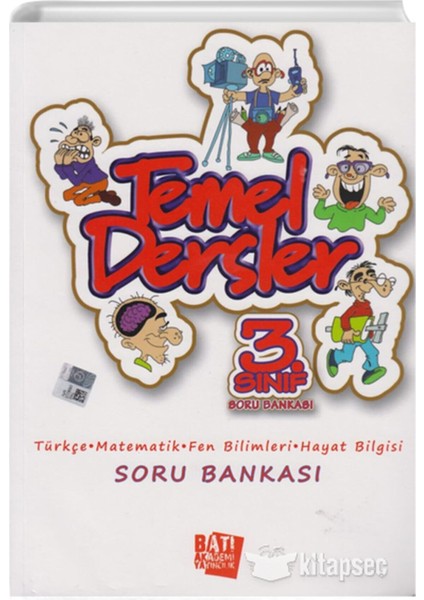 Batı Akademi 3.sınıf Tüm Dersler Soru Bankası